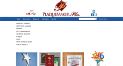 Desktop Screenshot of plaquemakerplus.com